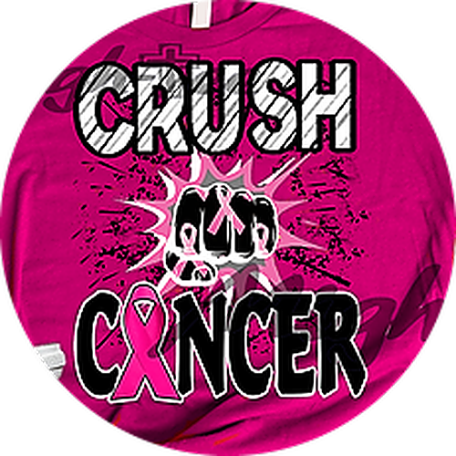 CRUSH CANCER | Migh-Tee Design